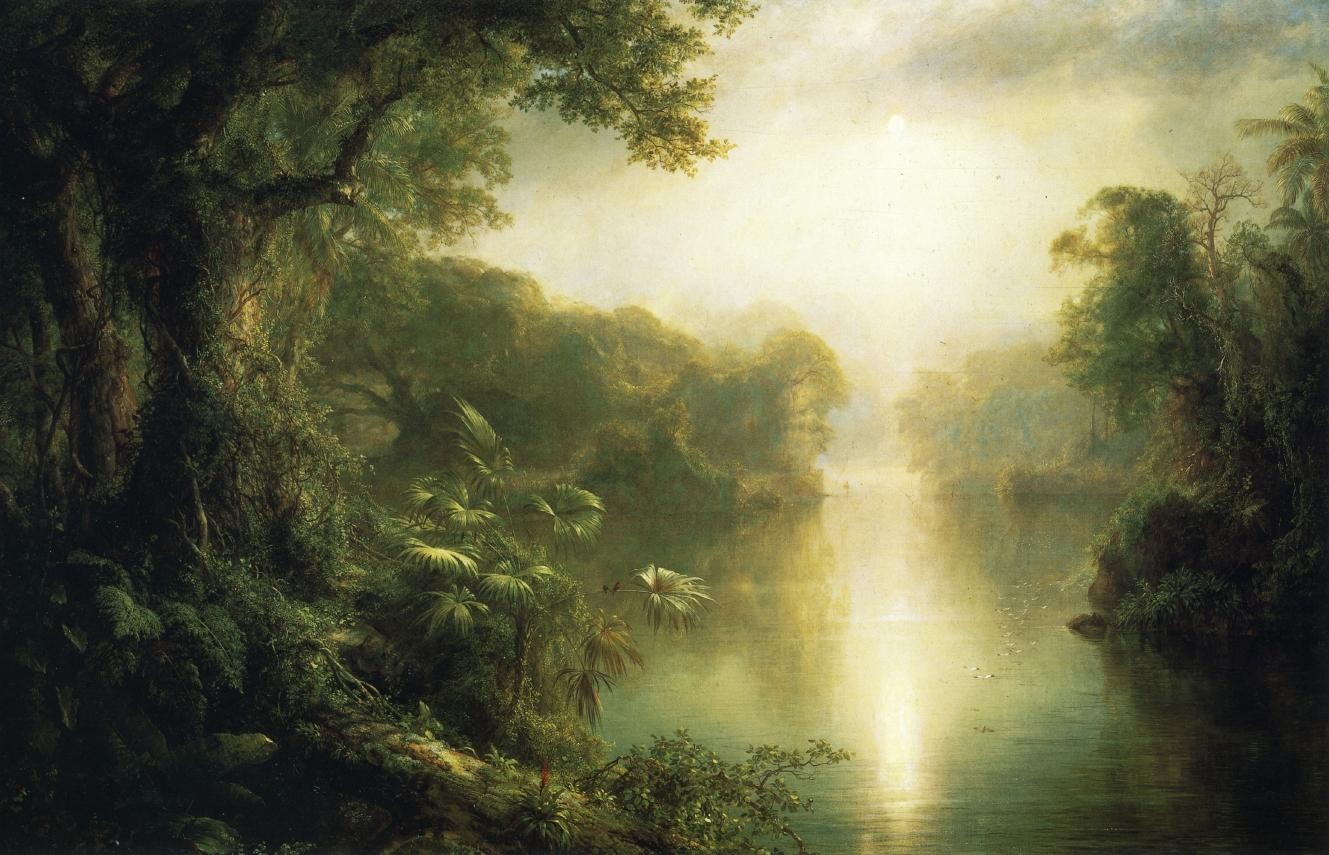 Frederic Edwin Church El Rio de Luz